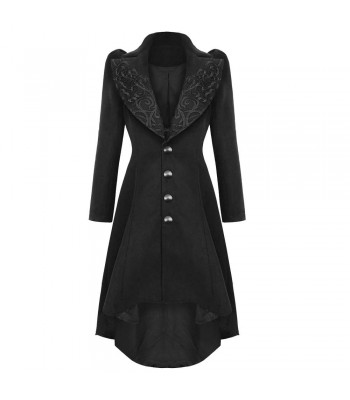 Women Gothic Dark In Love Lamentia Women Long Coat 